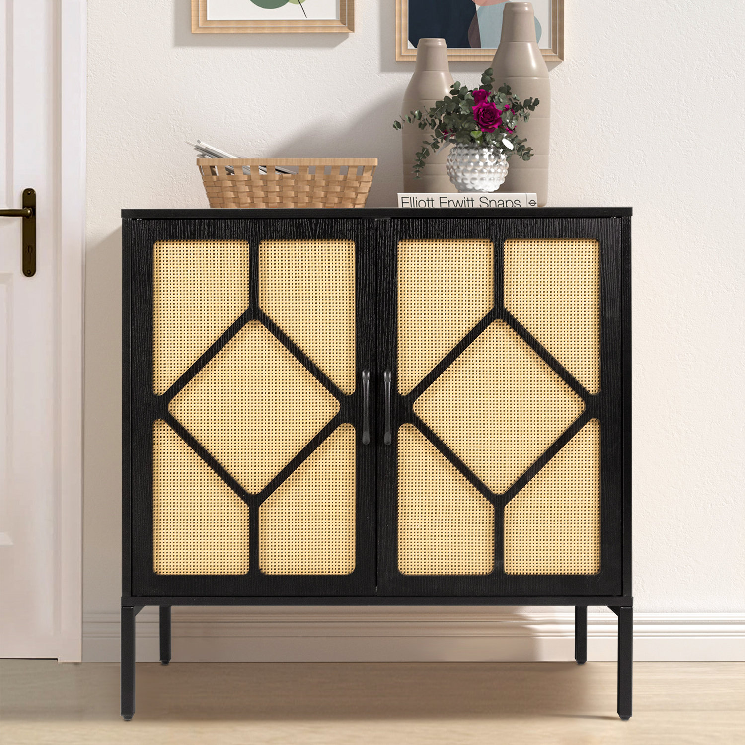 Bay Isle Home Alianie Accent Cabinet Wayfair